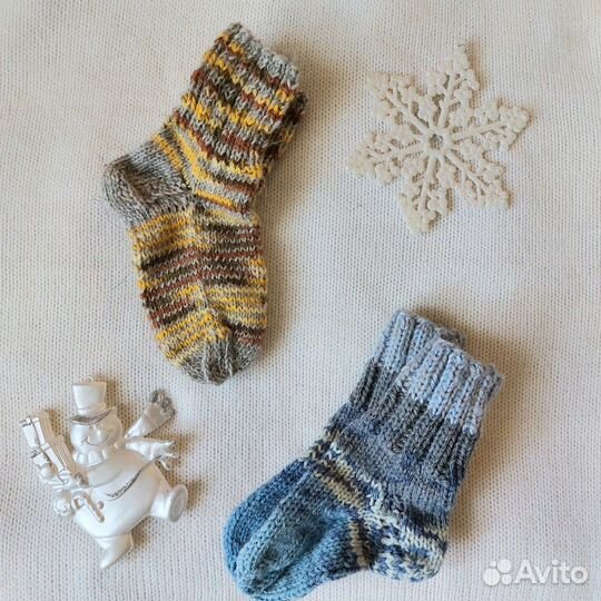 Шерстяные носки детские