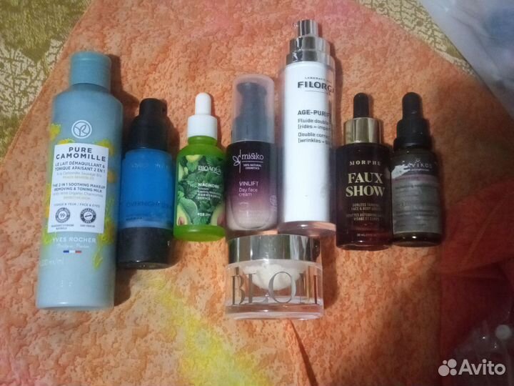 Косметика крема пакетом