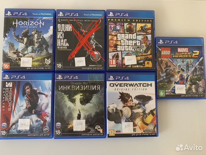 Игры для Sony PS4