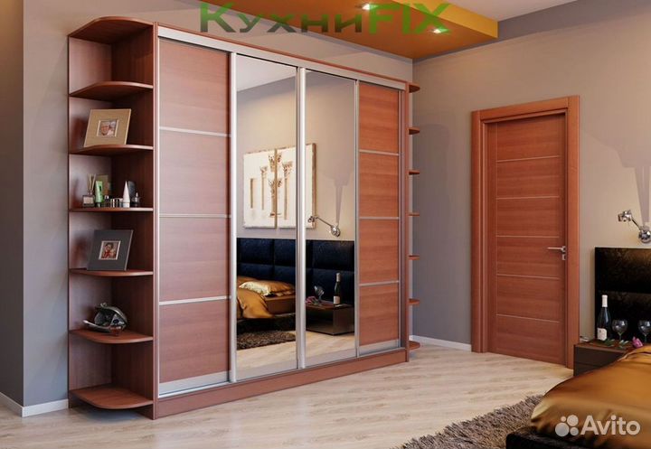 Шкаф купе угловой