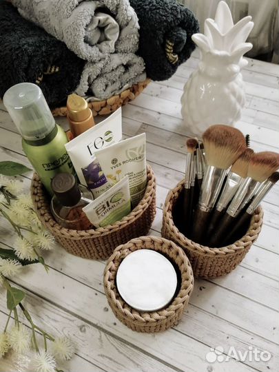 Набор 3 корзины для хранения, органайзеры для дома