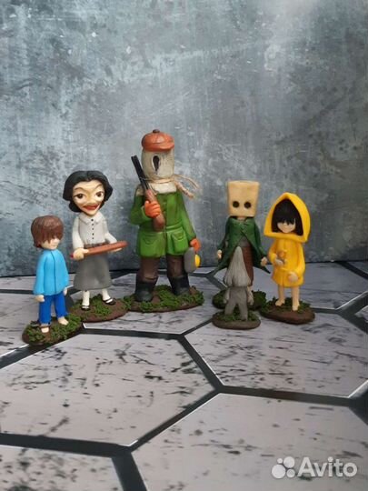Фигурки из игры маленькие кошмары