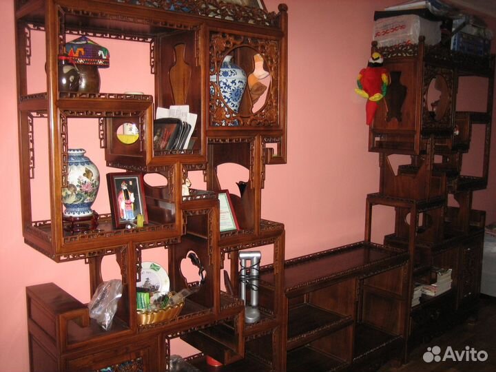 Комплект резной мебели