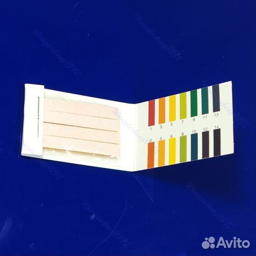 Лакмусовые полоски для определения уровня рн