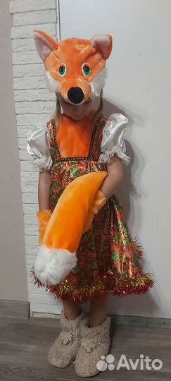 Карнавальный костюм Лисы для девочки