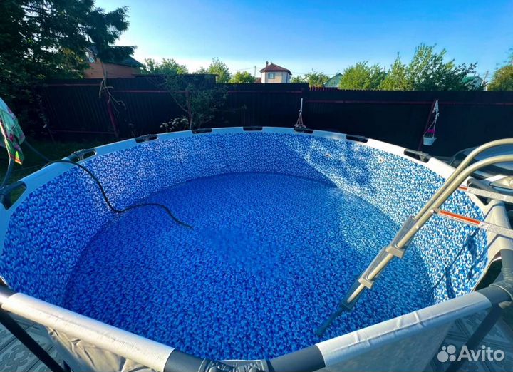 Каркасный бассейн 366х100 с комплектом