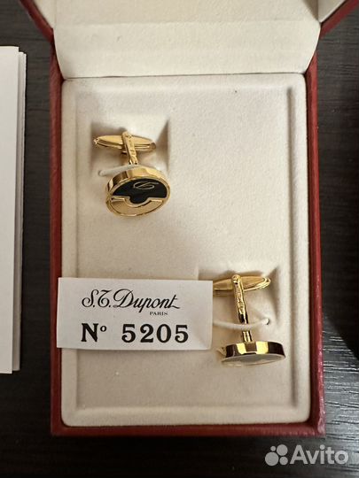 Запонки dupont Дюпон