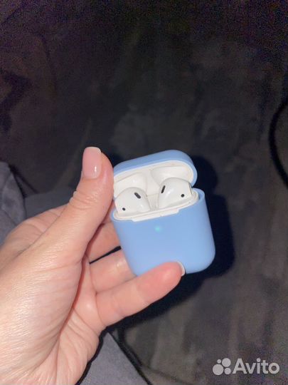 Беспроводные наушники apple airpods 2
