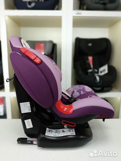 Автокресло 9-25кг изофикс Siger Кокон ART абстракц