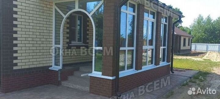 Остекление окон и балконов пвх