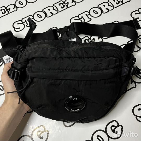 Сумка C.P. Company Nylon B Black