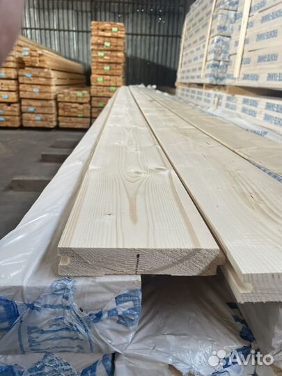 Доска половая шпунтованная сосна