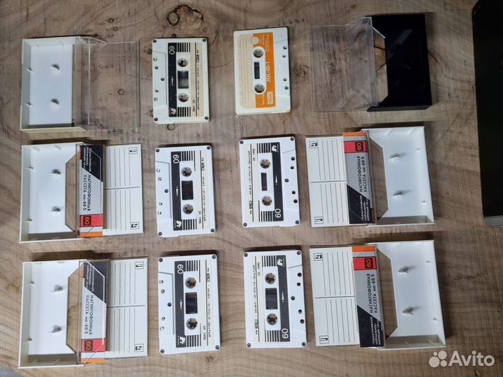 Аудио кассеты Watson basf Maxell