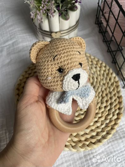 Вязаные погремушки