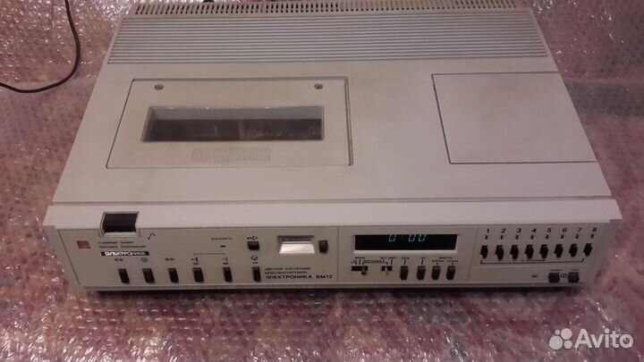 Видеомагнитофон электроника вм 12