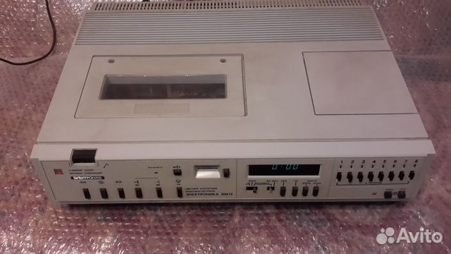 Видеомагнитофон электроника вм 12