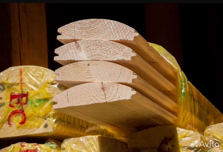 Блок-хаус : сорт А, Ель, все размеры, доставка