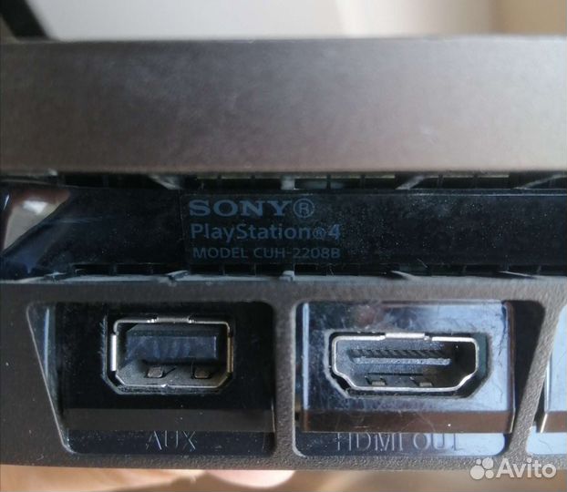 Прошитая Sony PS4, Slim, 30+ игр, 2 геймпада