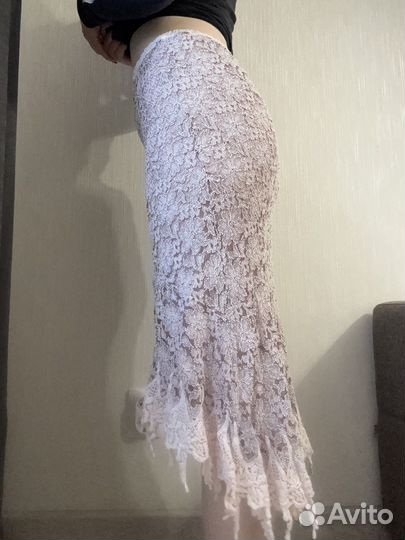 Юбка кружевная