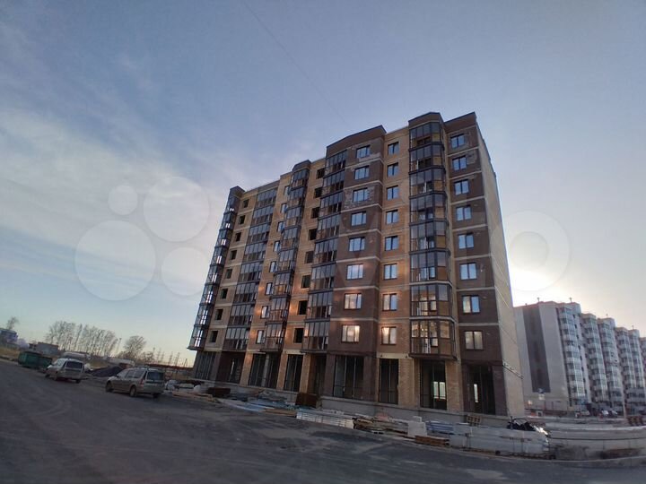 2-к. квартира, 57,6 м², 9/9 эт.