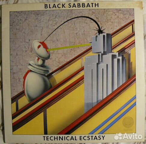 Black Sabbath Technical Ecstasy LP