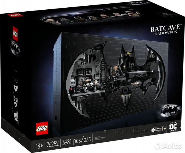 Lego Superhero Series Бэтмен Бэтпещера 76252