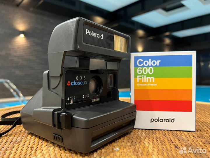 Набор Polaroid 636 с кассетой Color 600 Film