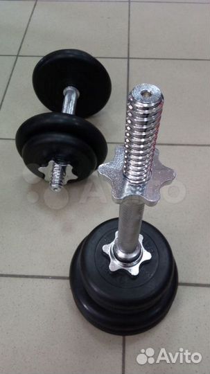 Гантель для начинающих 9 кг. Новая