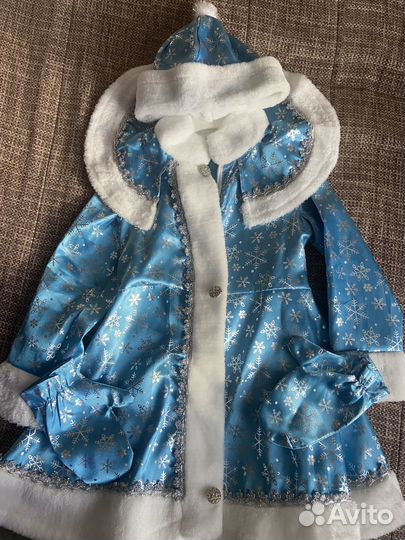 Костюм снегурочки детский