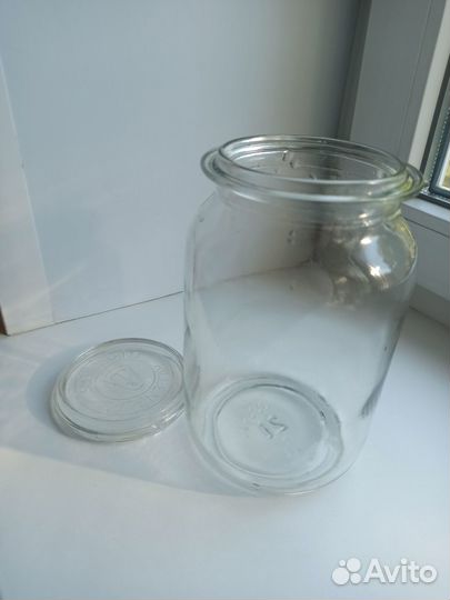 Банки стеклянные 0,8 - 1,4 - 2 литра