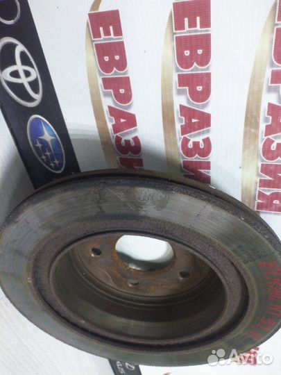 Диск тормозной задний Nissan X-Trail NT32 MR20DD