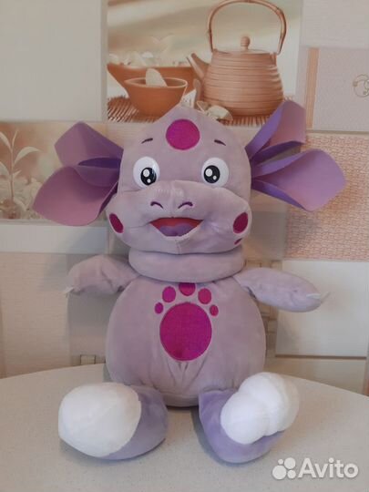 Лунтик мягкая игрушка (музыкальная)