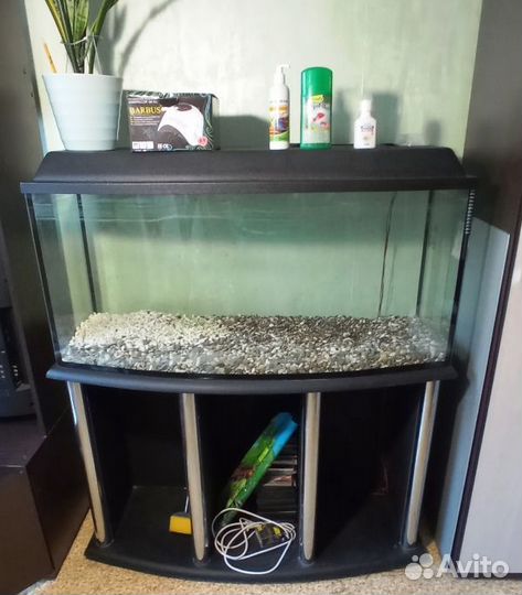 Аквариум панорамный 200 литров