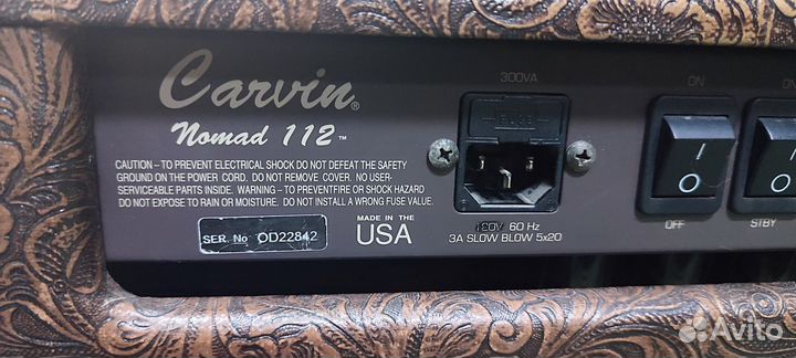 Гитарный усилитель Carvin Vintage VT-50 50 Вт