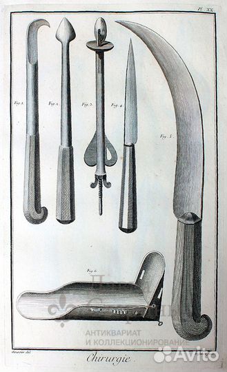 Старинная гравюра «Хирургия» - 22