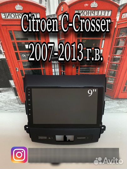 Android магнитола Citroen C-Crosser 07-13