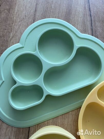 Силиконовая посуда для малышей