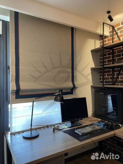 Шторы римские. Оформление текстилем под ключ