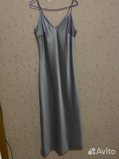 Платье вечернее шелковое