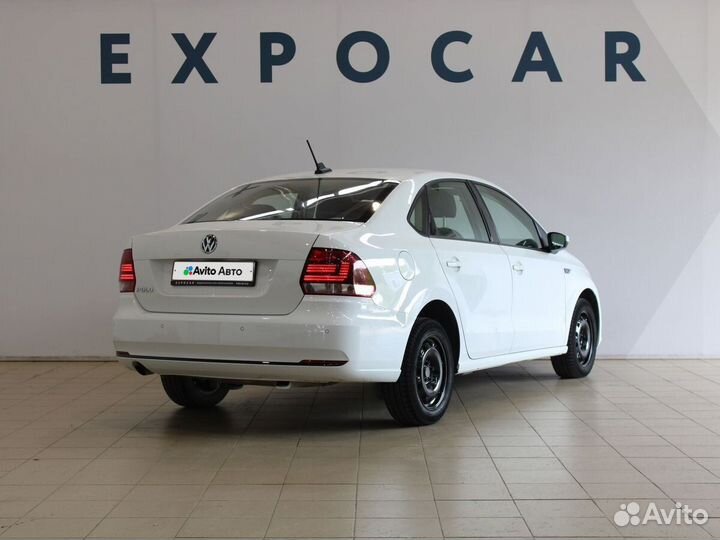 Volkswagen Polo 1.6 AT, 2019, 86 386 км