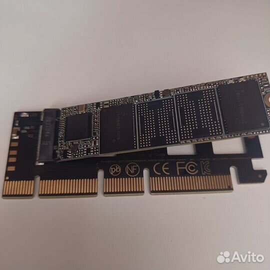 Комплект ssd m.2 с переходником pci-e