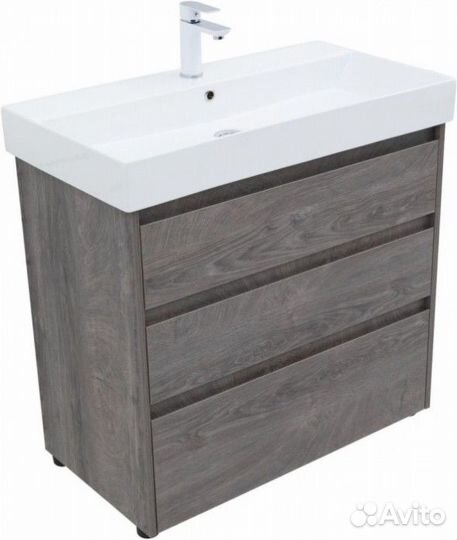 Мебель для ванной Aquanet Nova Lite 85 3 дуб рошелье