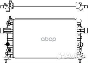 33511028 радиатор системы охлаждения АКПП Opel