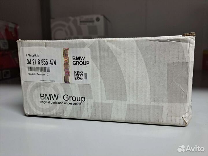 Тормозные колодки BMW серии F30, G30, G12