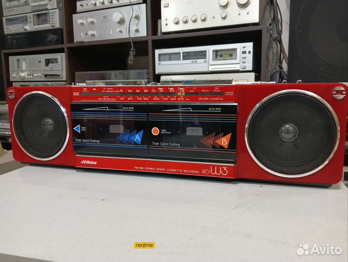 Магнитола Victor RC-W3, National RX-FW32