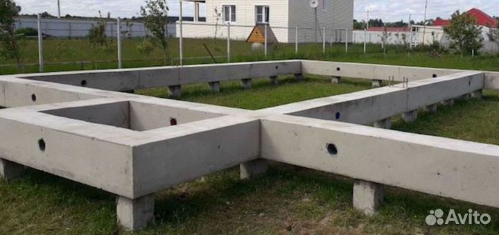 Забивные жб сваи железобетонные бетонные фундамент