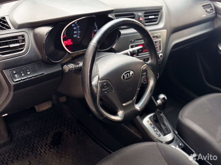 Kia Rio 1.6 AT, 2015, 88 327 км