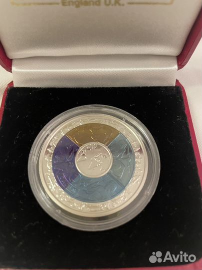 Монета Остров Мэн 1 крона