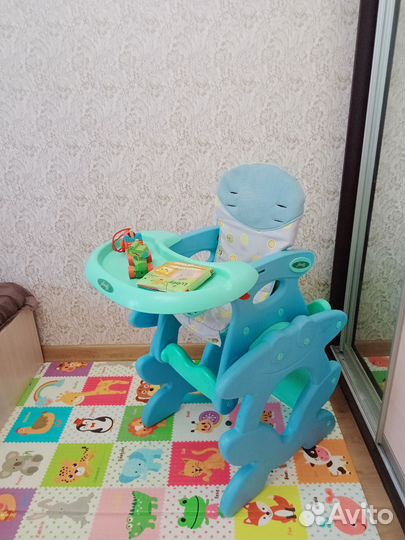 Стул-трансформер фирменный с 6 мес до 6 лет