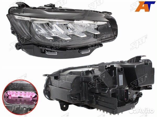 Фара azkarra 20, geely atlas PRO 19